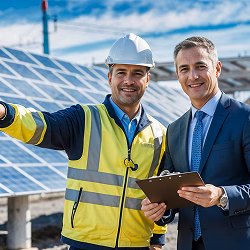 High Voltage Substation Solar Grid UAE
