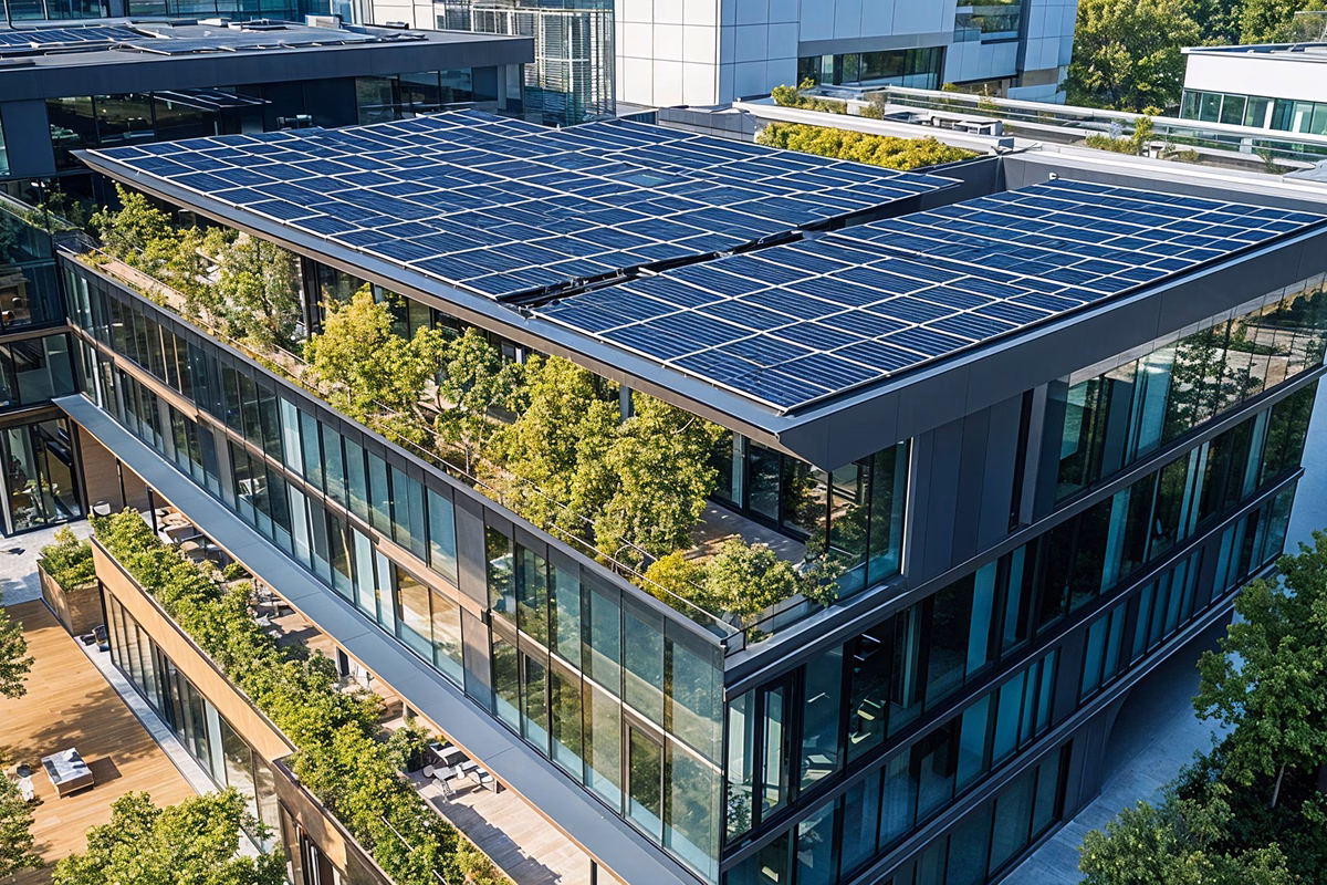 Business Bay Commercial Tower Solar